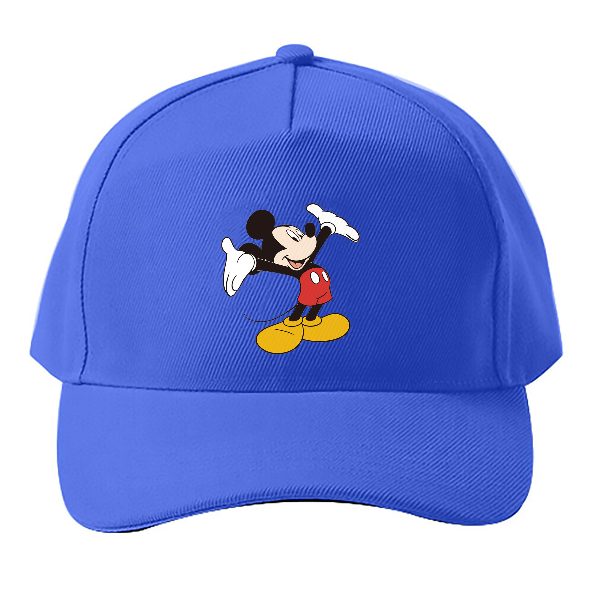（画像用） ミッキーマウス Mickey Mouse ベースボールキャップ 綿100％ 男女兼用 帽子 スポーツ